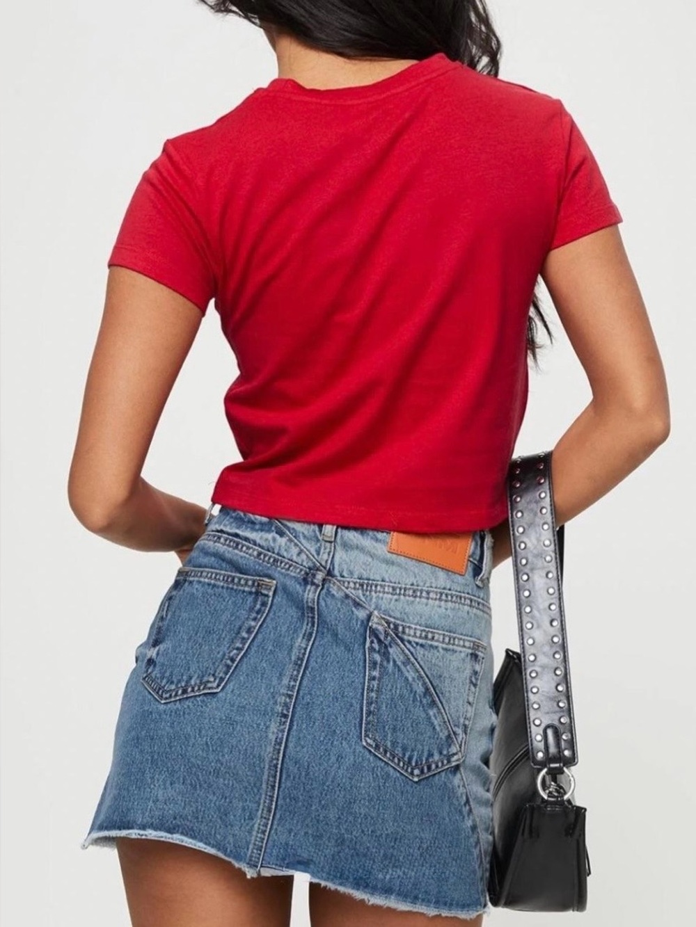 Princess Polly Jellicoe Spliced Multi Wash Denim Skirt - Picture 3 of 10